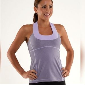Lululemon Scoop Neck Tank top with bra built in